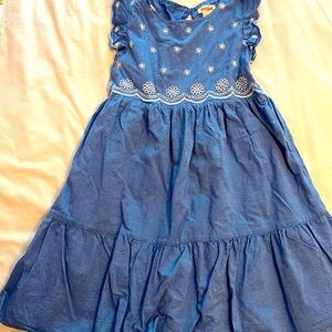 Cat and Jack chambray Dress Big Girl 10/12